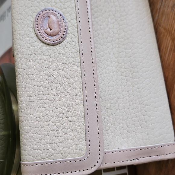 Vintage Dooney & Bourke Leather Trifold Wallet - Picture 2 of 8